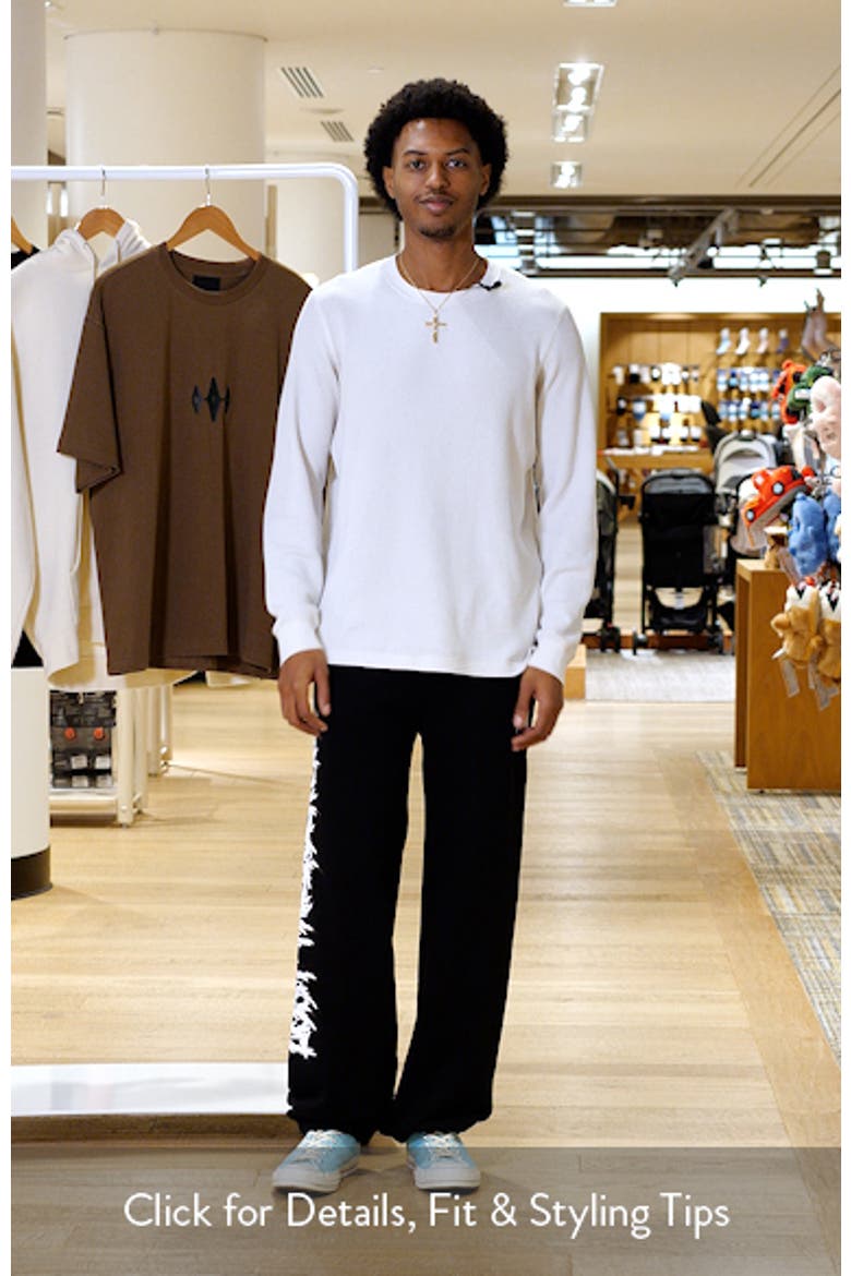 Rafa Cyber Frequencies Oversize Sweatpants video