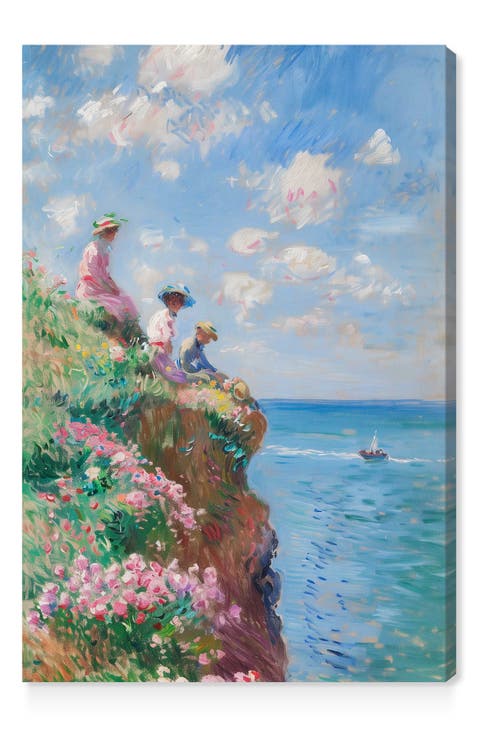 By The Seaside Canvas Wall Art