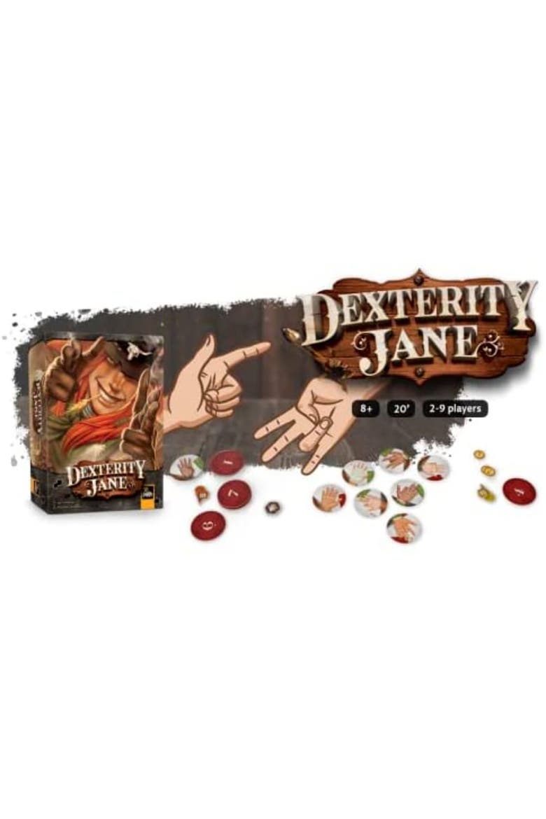 Dexterity Jane Puzzle and Dexterity Family Game, Alternate, color, Multicolored