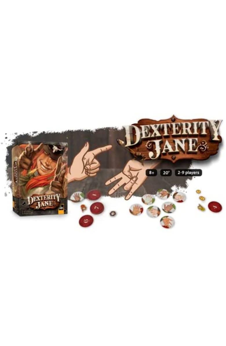 Sit Down! Dexterity Jane Puzzle and Dexterity Family Game, Alternate, color, Multicolored