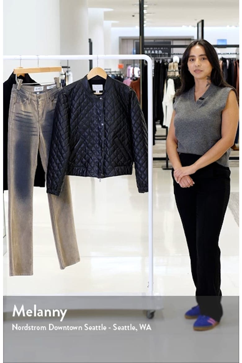 Quilted Leather Jacket video