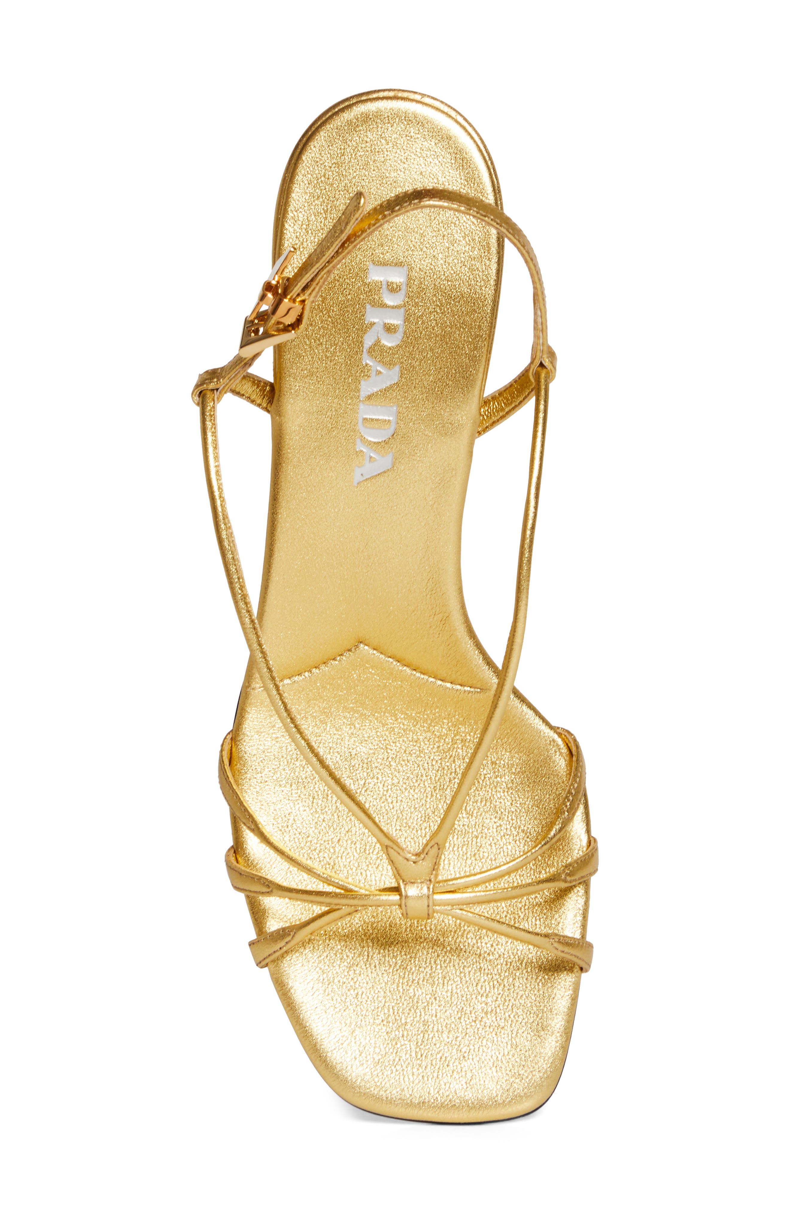 Prada Strappy Sandal, Alternate, color, 