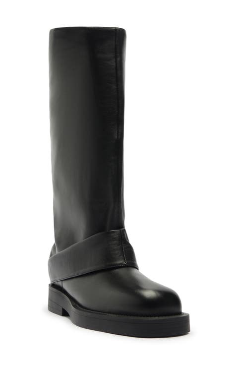 Keira Up Platform Knee High Boot (Women)