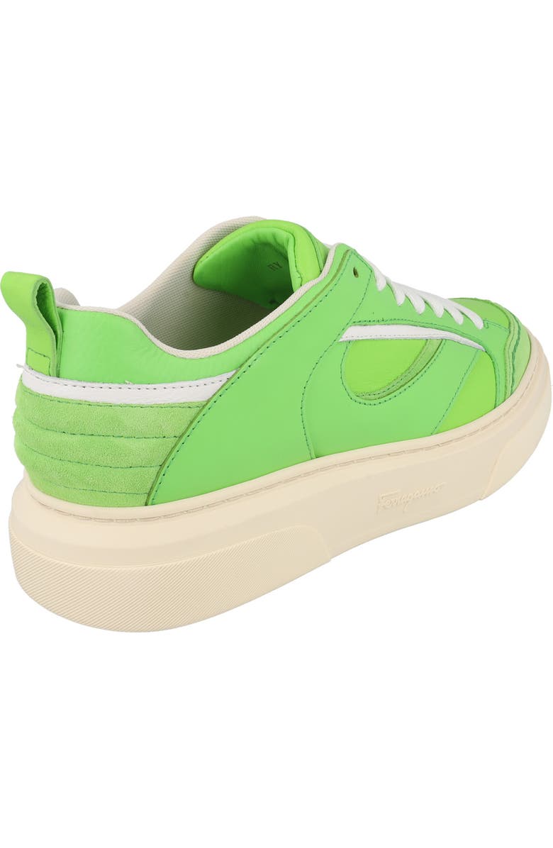 FERRAGAMO Cassina Mix Lace Up Sneaker, Alternate, color,