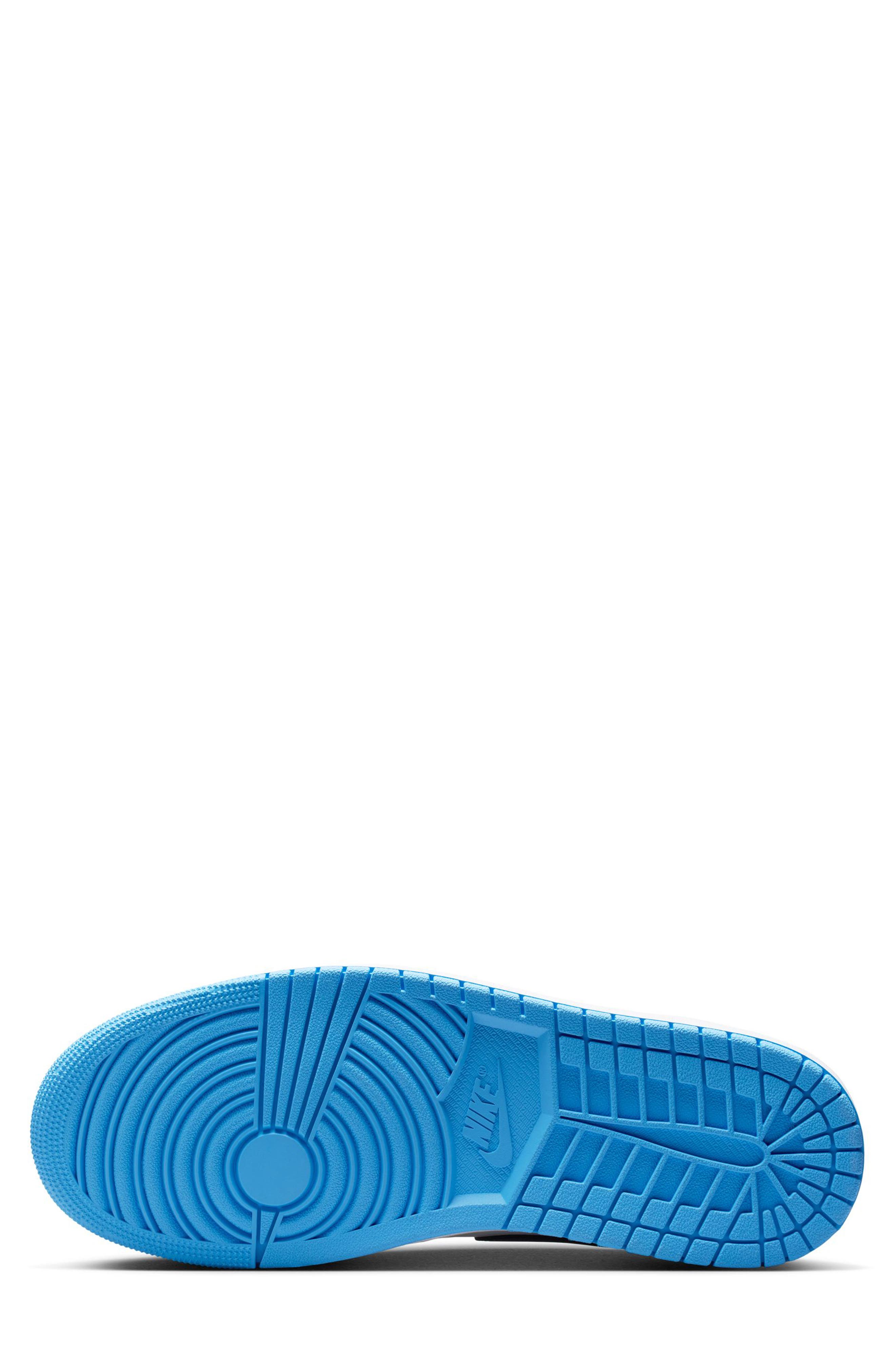 Air Jordan 1 Low Basketball Sneaker, Alternate, color, 404 MNNAVY/UNVBLU