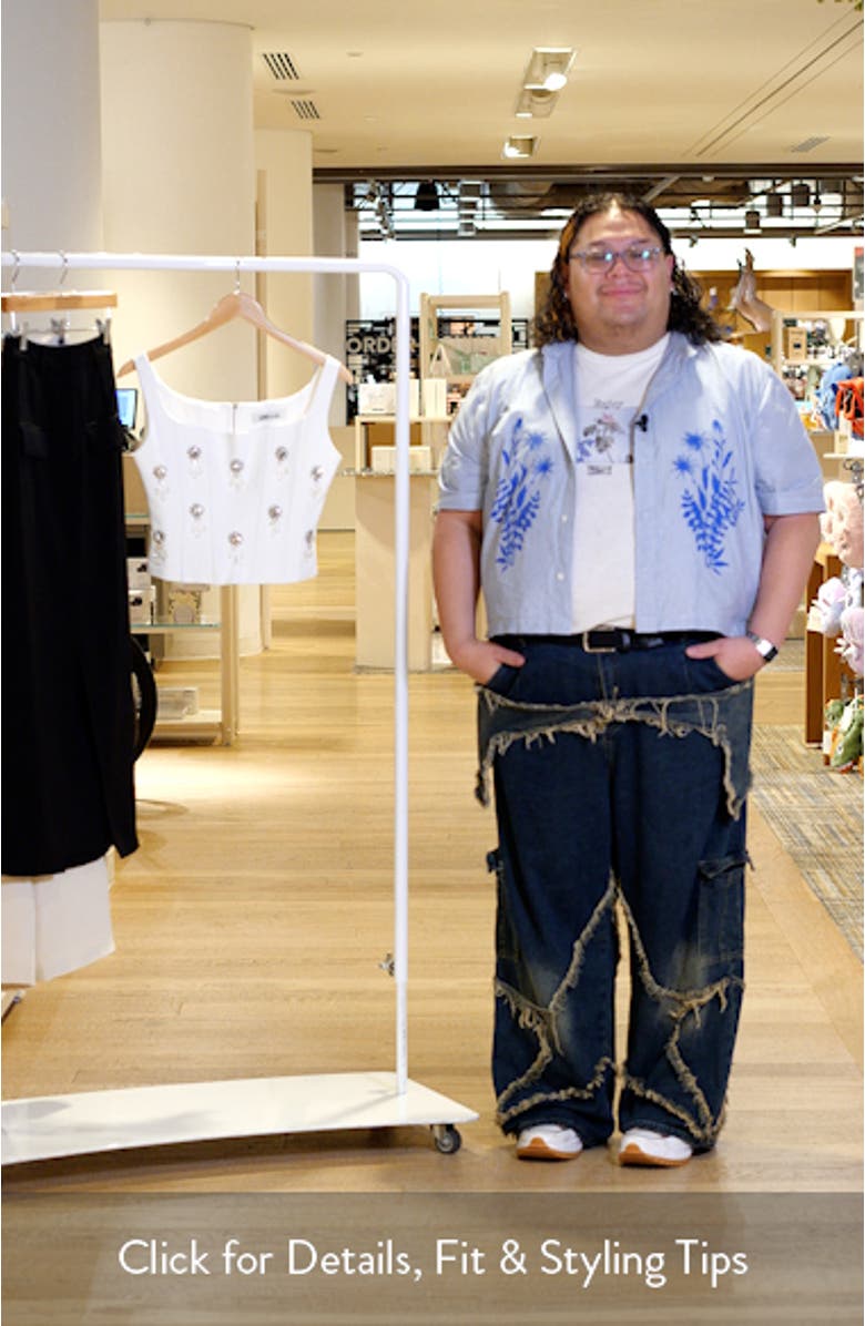 The Ultimate Muse Crystal Corset Top, sales video thumbnail