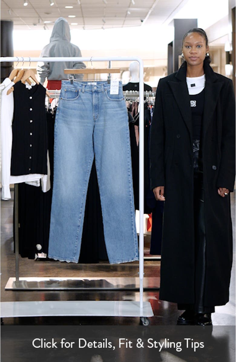 The Tall Longline Straight Leg Jeans, sales video thumbnail