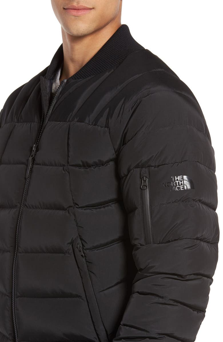 The North Face 'Kanatak' Quilted Water Resistant Bomber Jacket, Alternate, color,