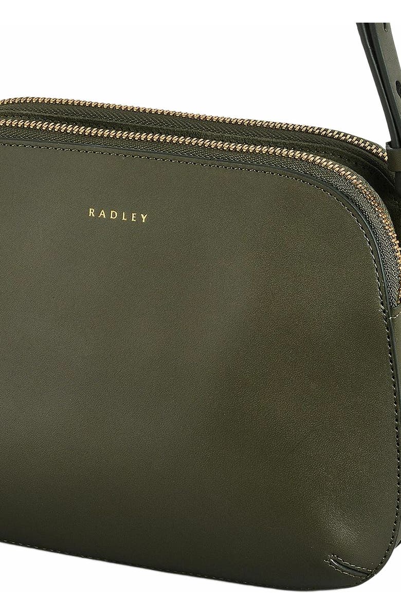 Radley Dukes Place Medium Ziptop Crossbody Bag, Alternate, color, Dark Olive