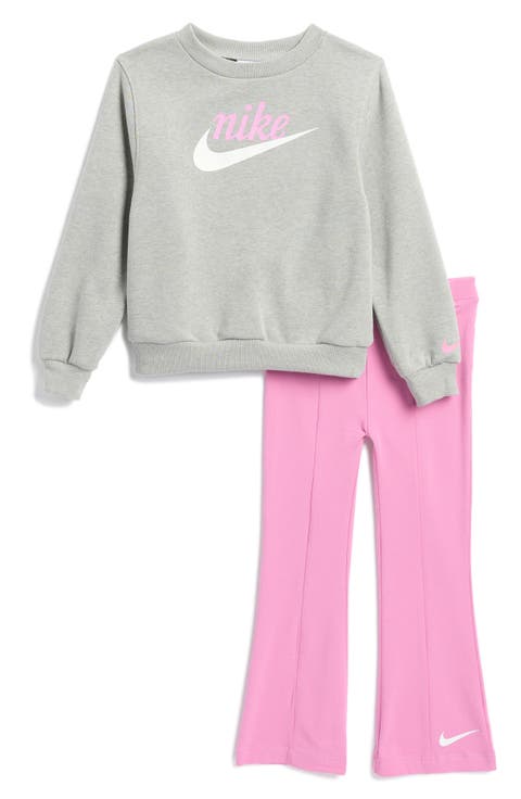 Kids' New Impressions Crewneck Top & Flared Leggings Set (Little Kid)