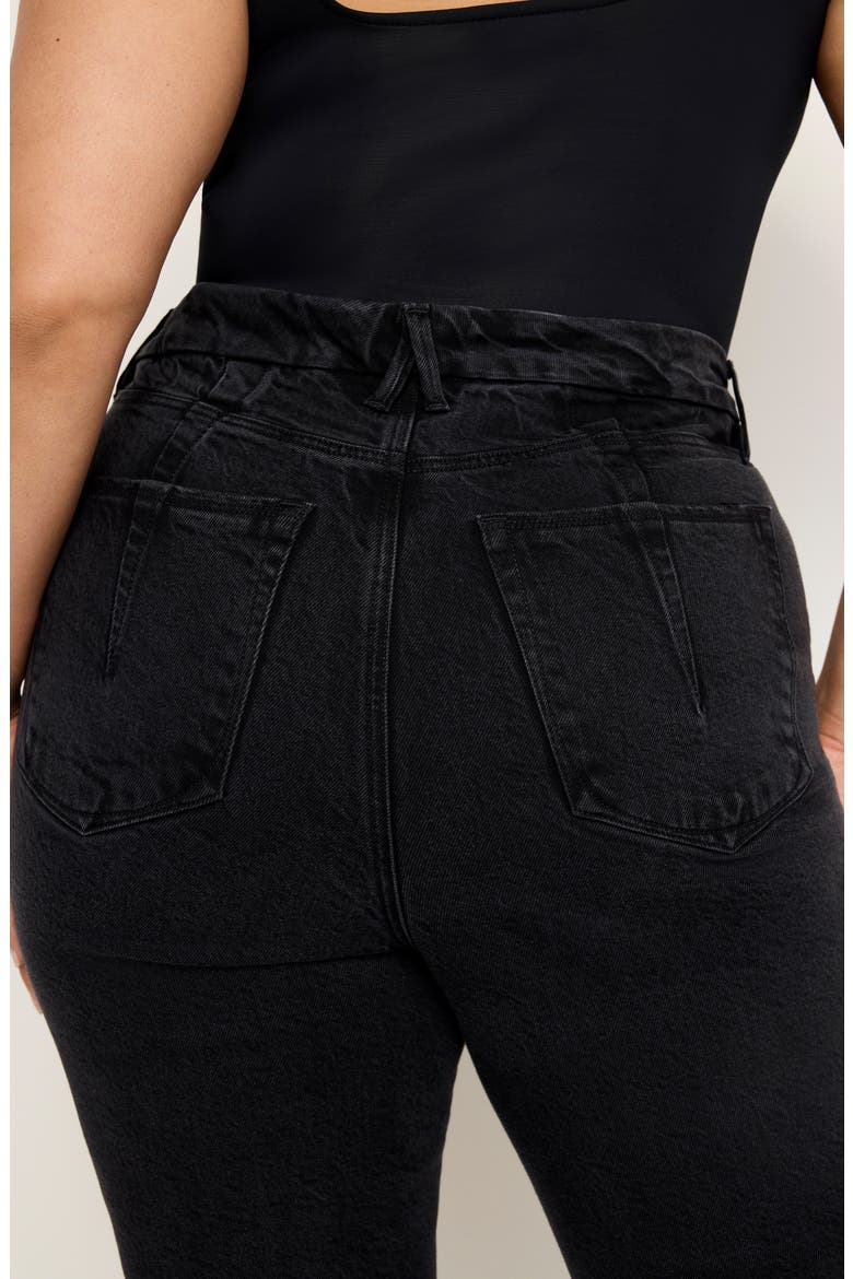 Good Legs SoftTech Mid Rise Straight Leg Jeans, Alternate, color, BLACK340