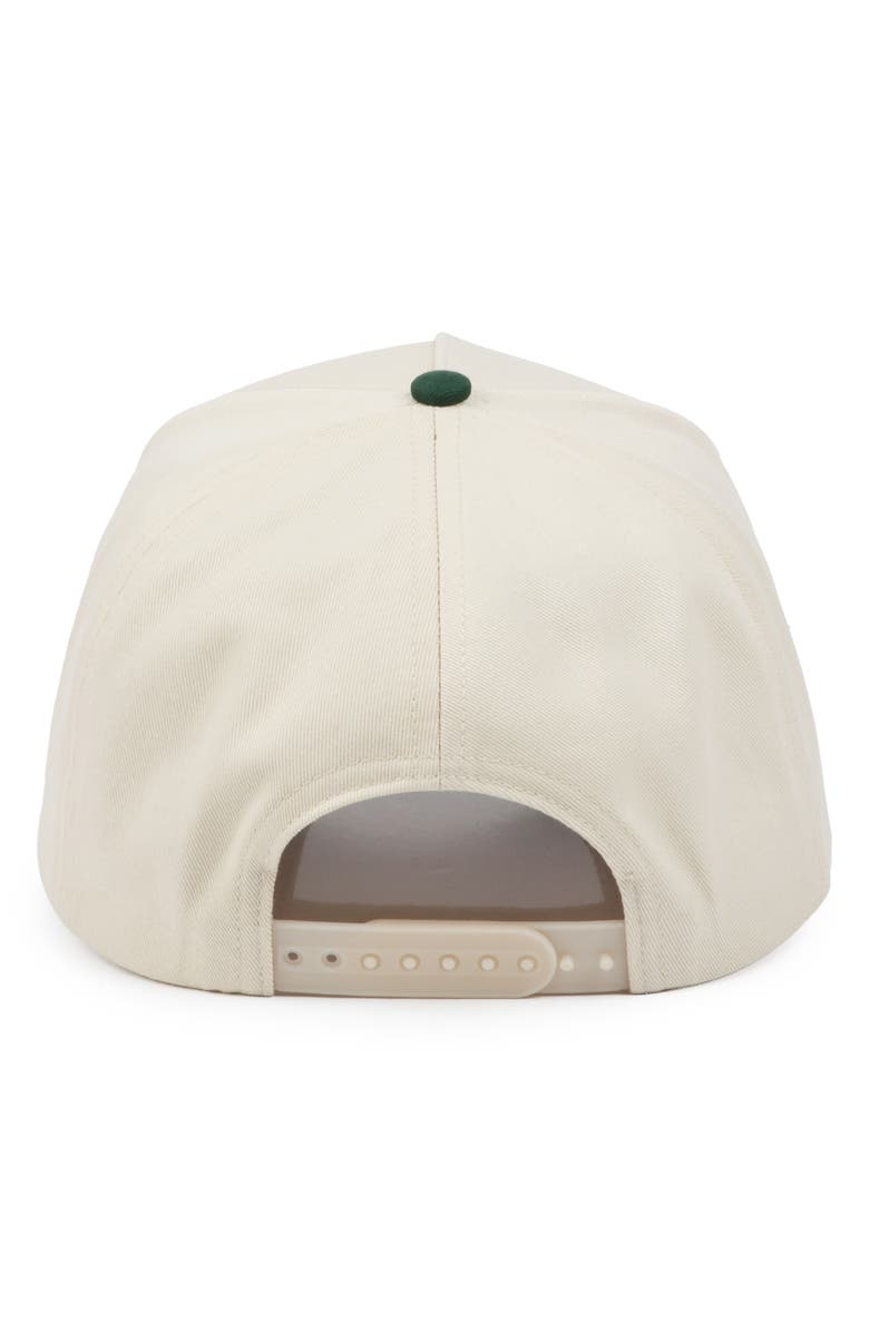 David & Young New York Embroidered Patch Cotton Baseball Cap, Alternate, color, Green