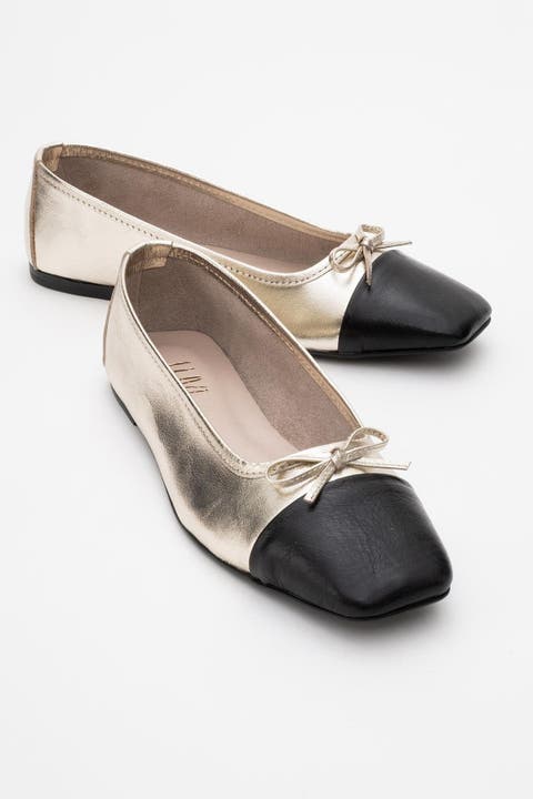 Rony Leather Ballet Flat