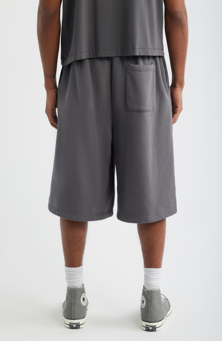 Elwood Core Big Cotton French Terry Sweat Shorts, Alternate, color, Vintage Grey