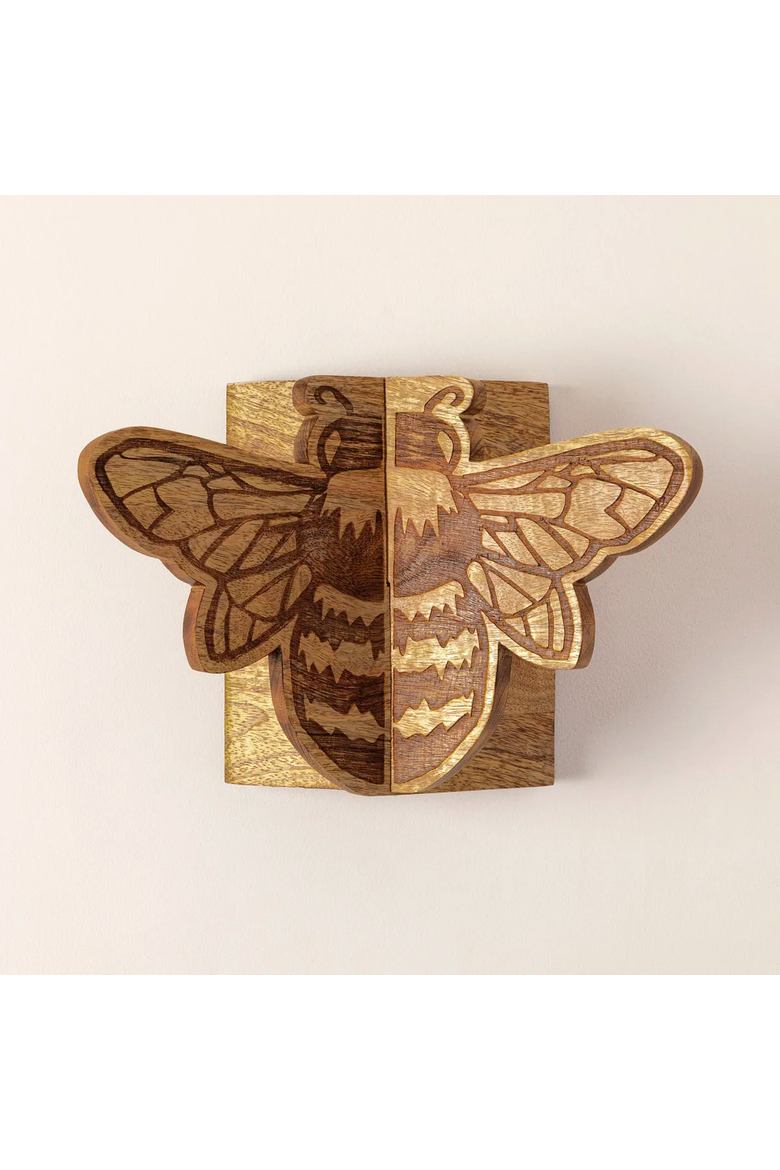 Bee Cookbook Stand, Main, color, Brown