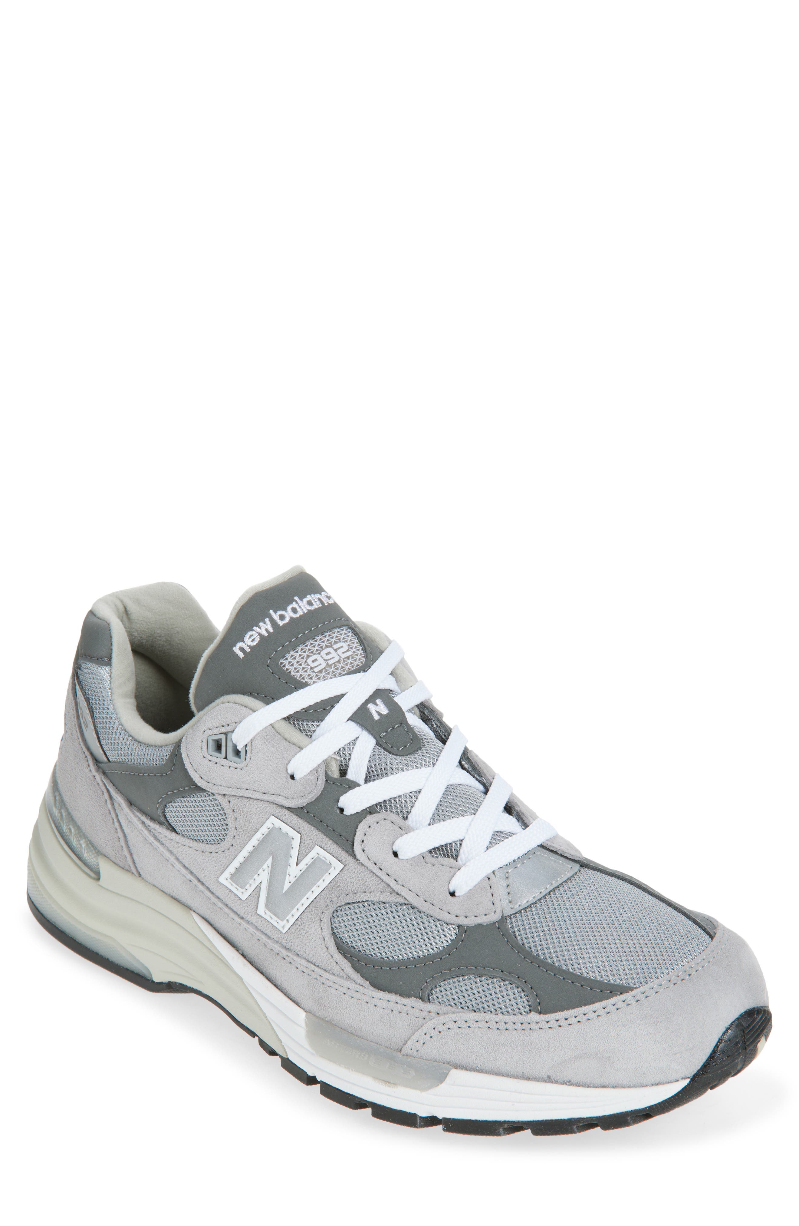 New Balance Gender Inclusive Made in USA 992 Sneaker, Main, color, 