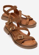 Forever & Always Shoes Morez Leather Sandal