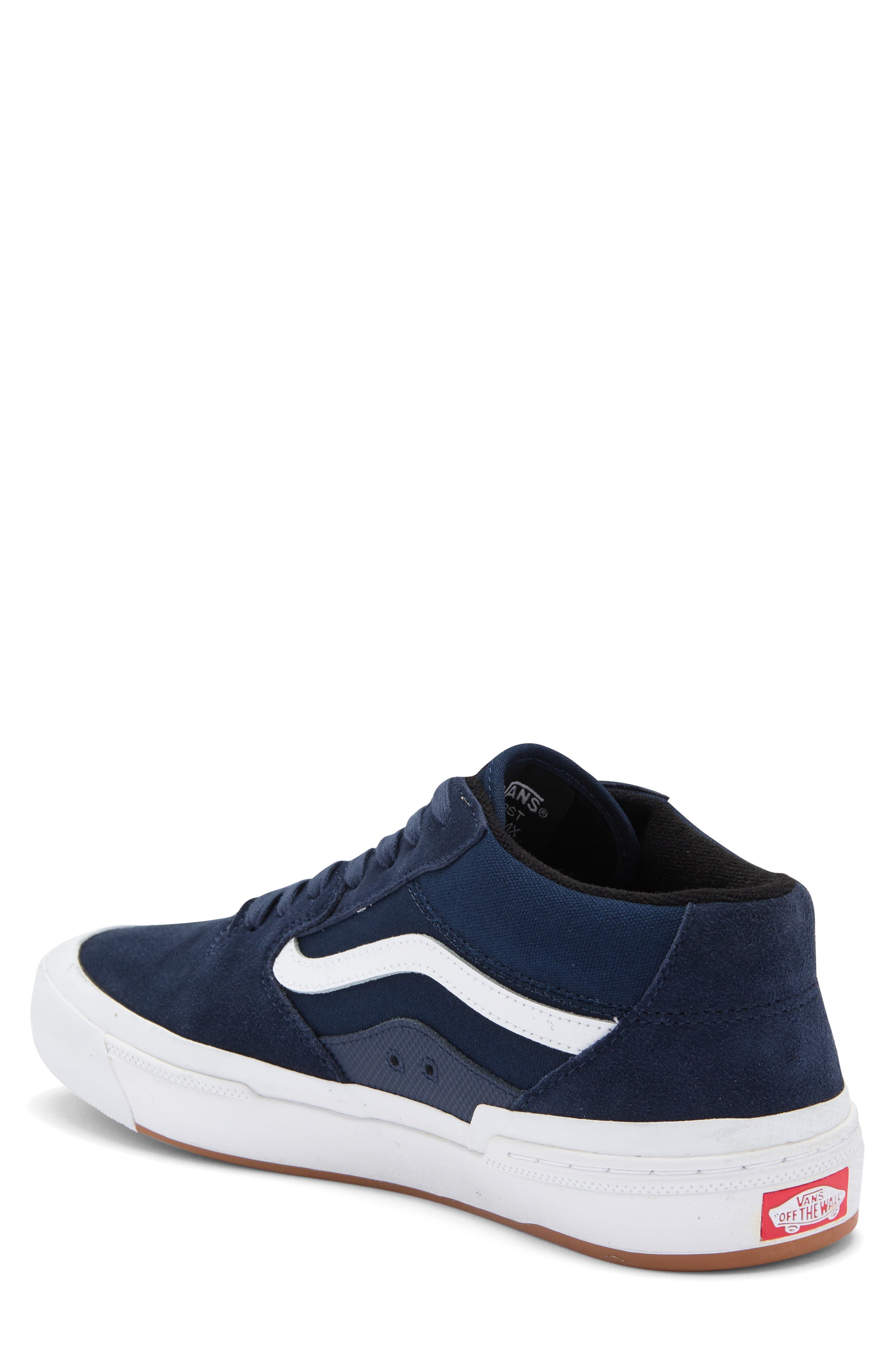 Vans BMX Style 114 Sneaker, Alternate, color, Navy/ White