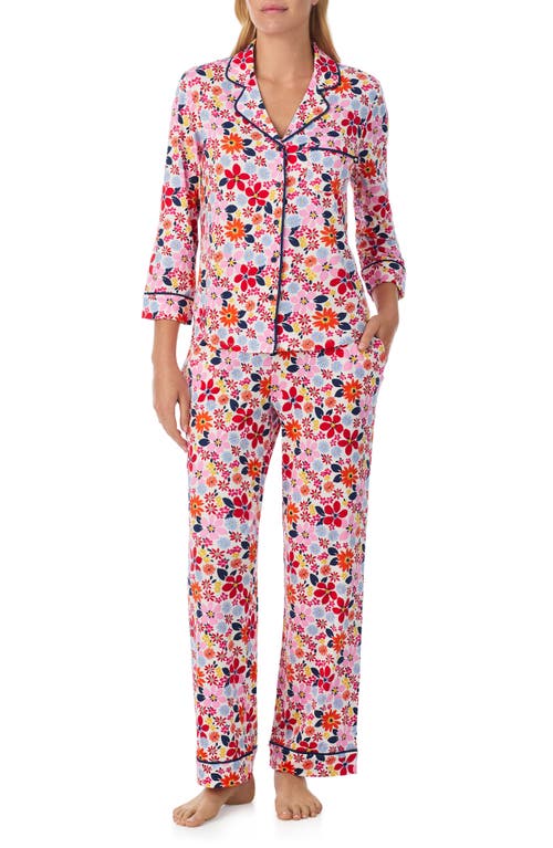 Kate Spade New York Long Pajama Set In Multi