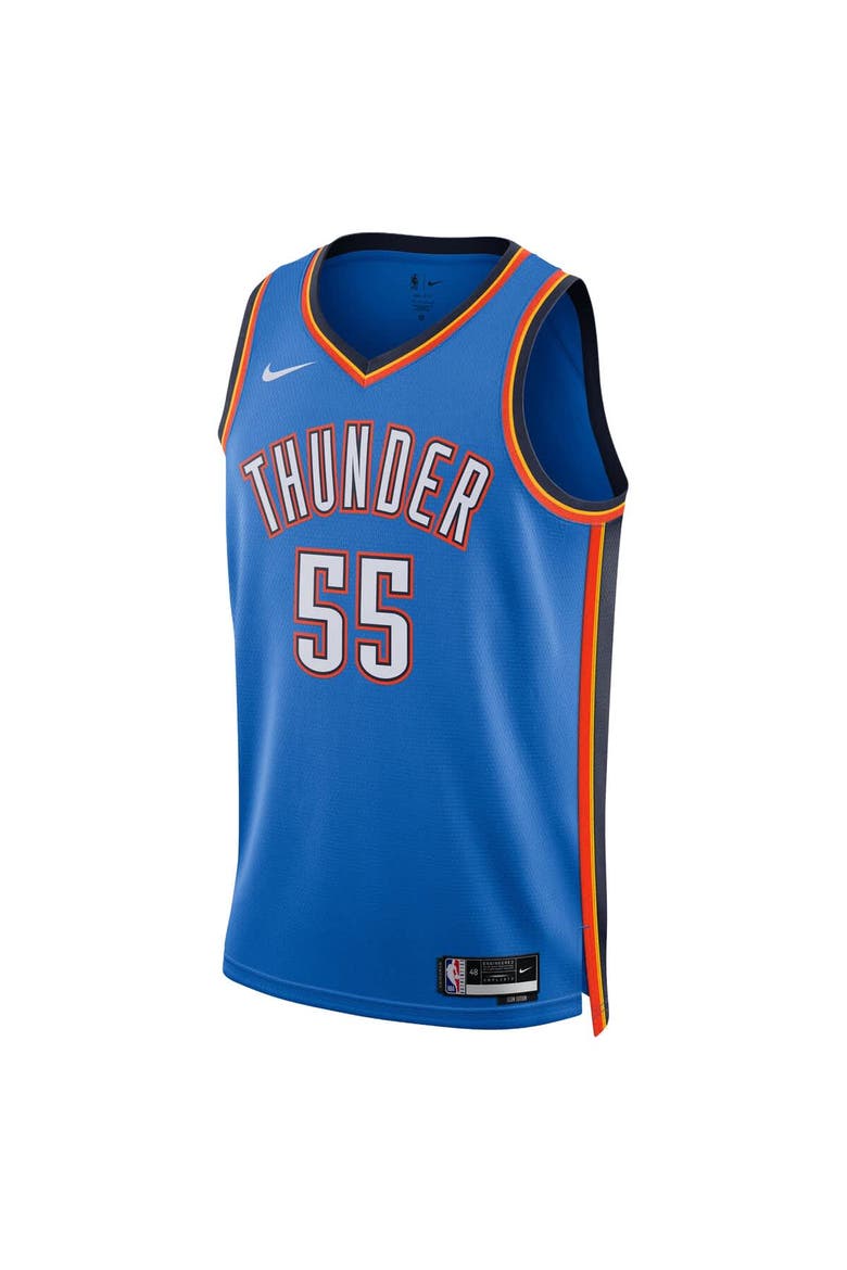 Unisex Nike Isaiah Hartenstein Blue Oklahoma City Thunder Swingman Jersey - Icon Edition, Alternate, color, Blue