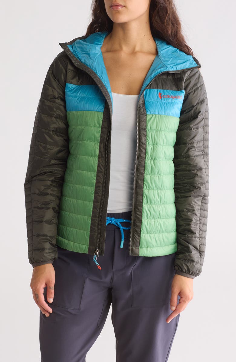 Cotopaxi Capa Water Resistant Insulated Hooded Jacket, Main, color, 