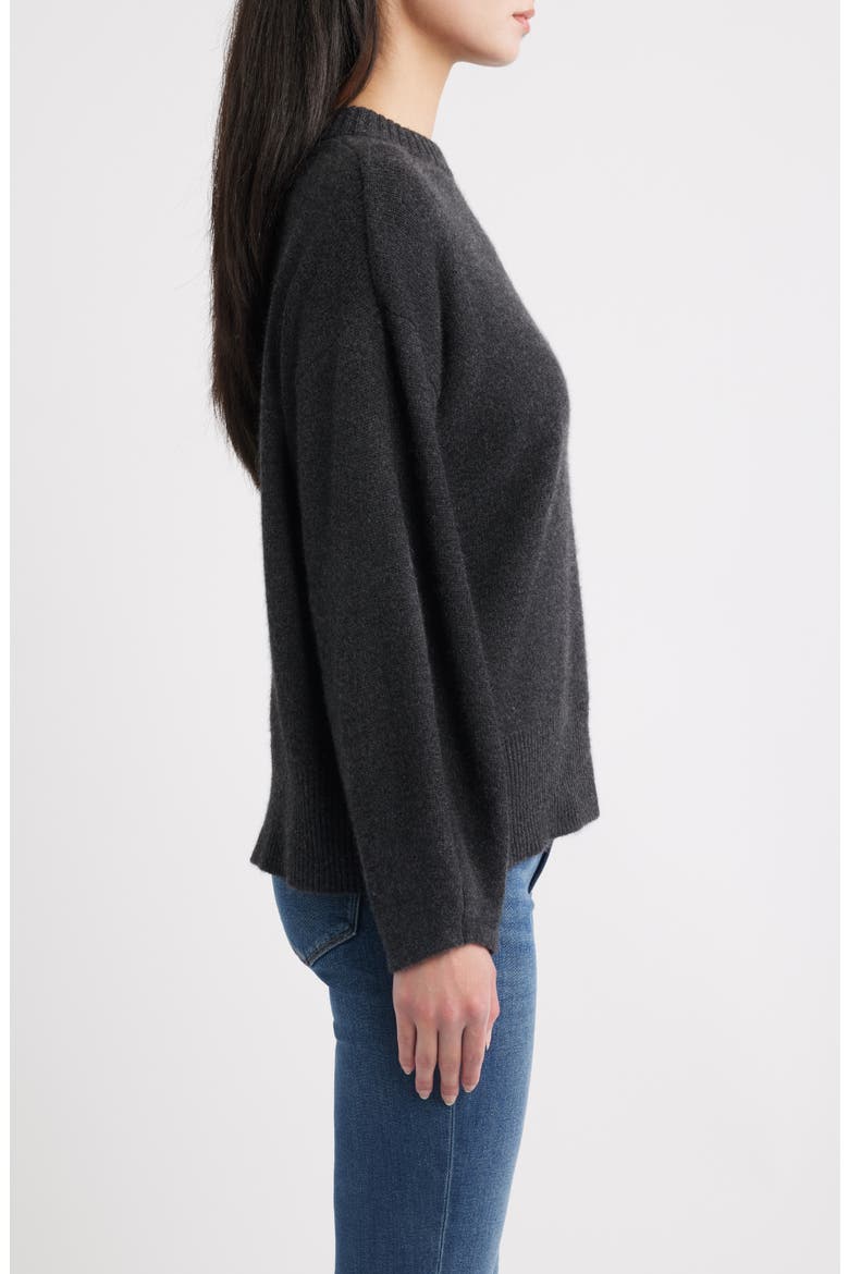 Elise Cashmere Sweater, Alternate, color, CHARCOAL
