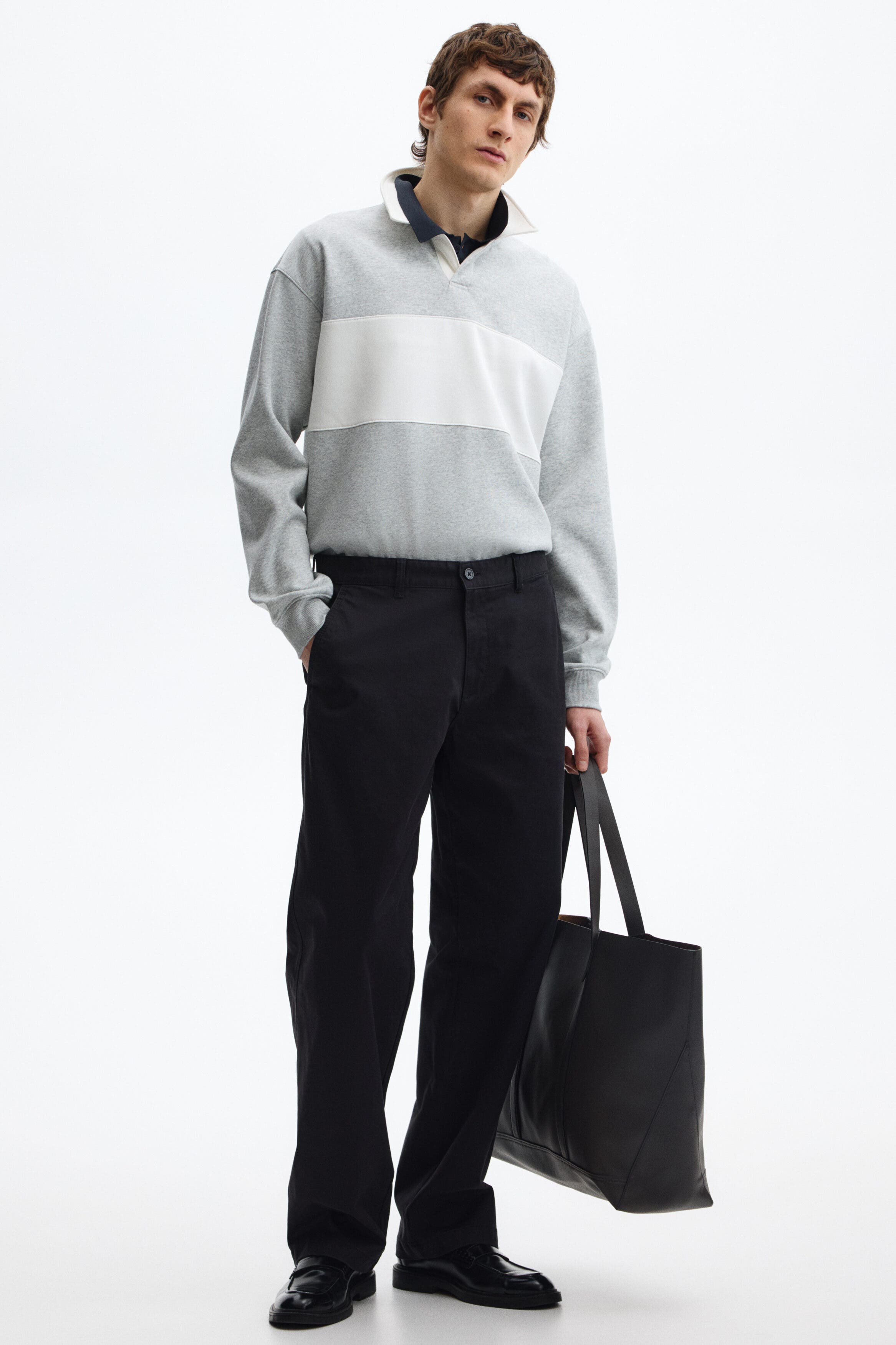 Relaxed Fit Cotton Chinos - image 2