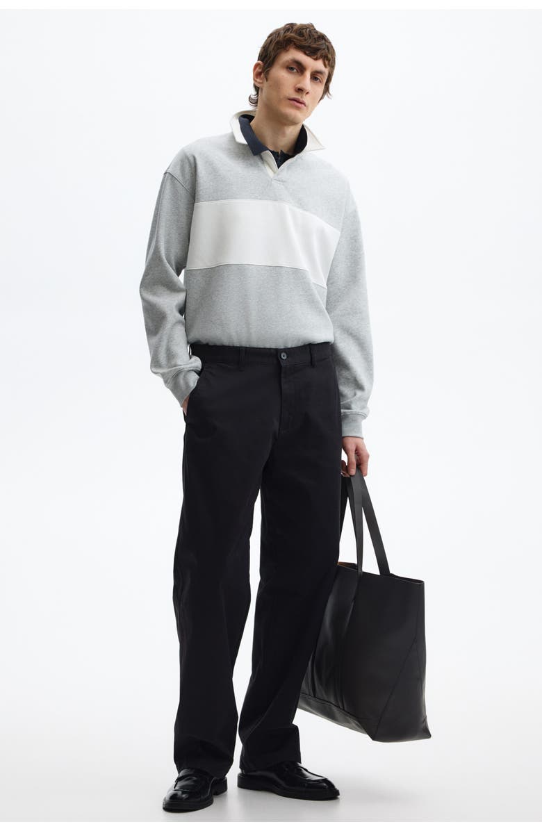 H&M Relaxed Fit Cotton Chinos, Alternate, color, 