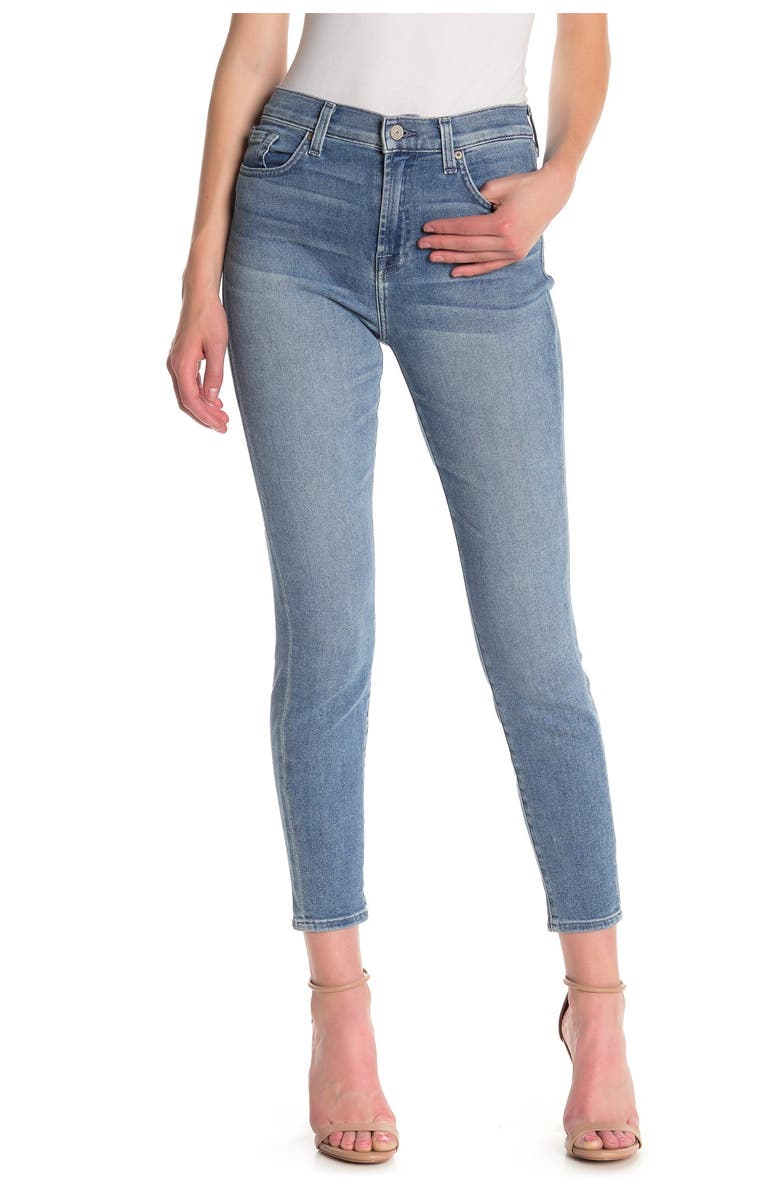 7 For All Mankind Gwenevere High Waisted Jeans, Alternate, color, Lvpolarsky