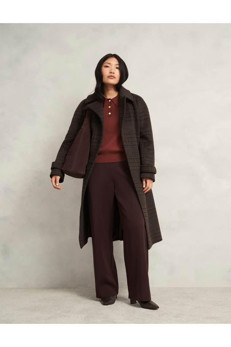 Connie Polo Sweater, Alternate, color, Cinnamon Brown