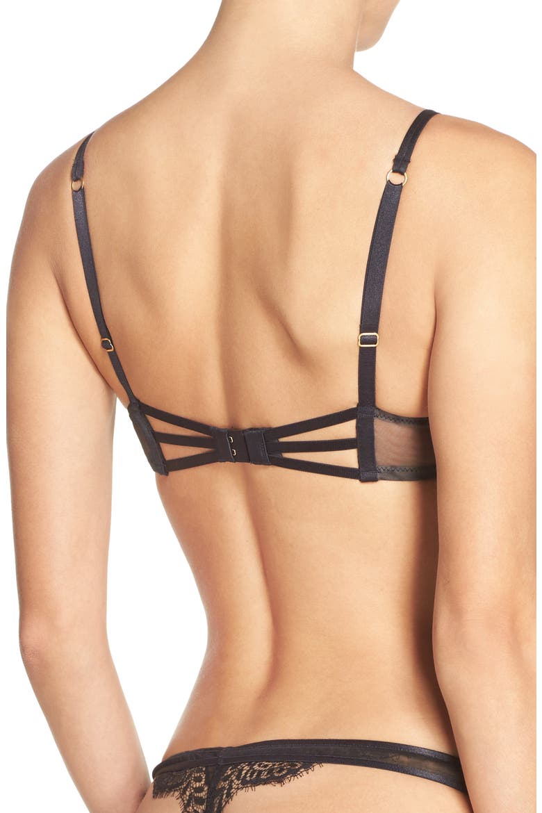 Maestra Underwire Bra, Alternate, color, BLACK