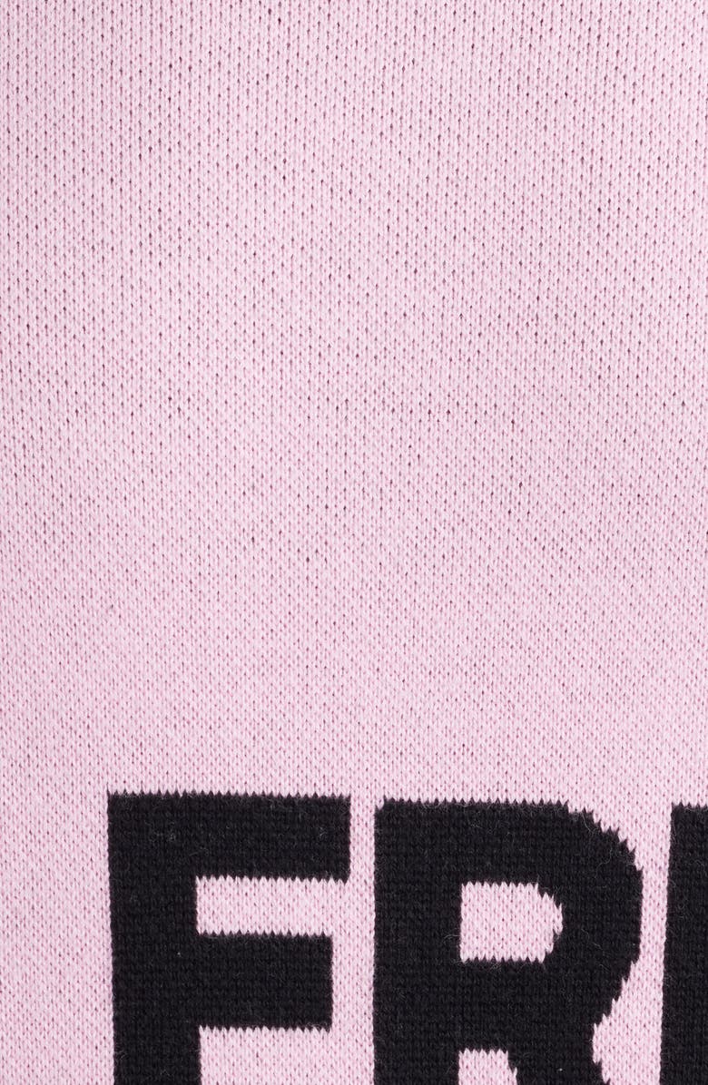 SANTO STUDIO Palmermo Crewneck Sweater, Alternate, color, Gratitude Pink