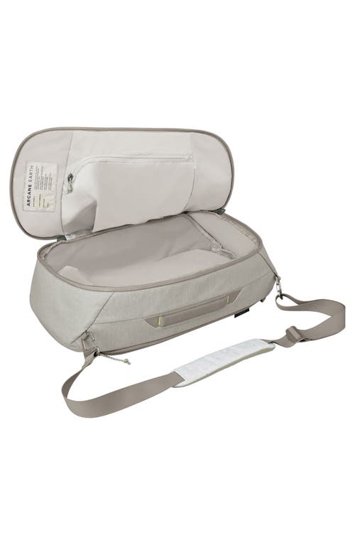 Osprey Arcane Water Repellent Duffle Backpack In White