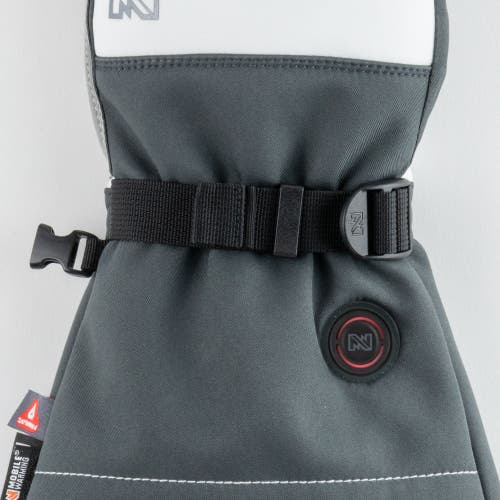 Mobile Warming Aerial Waterproof Heated Snow Glove In Blue