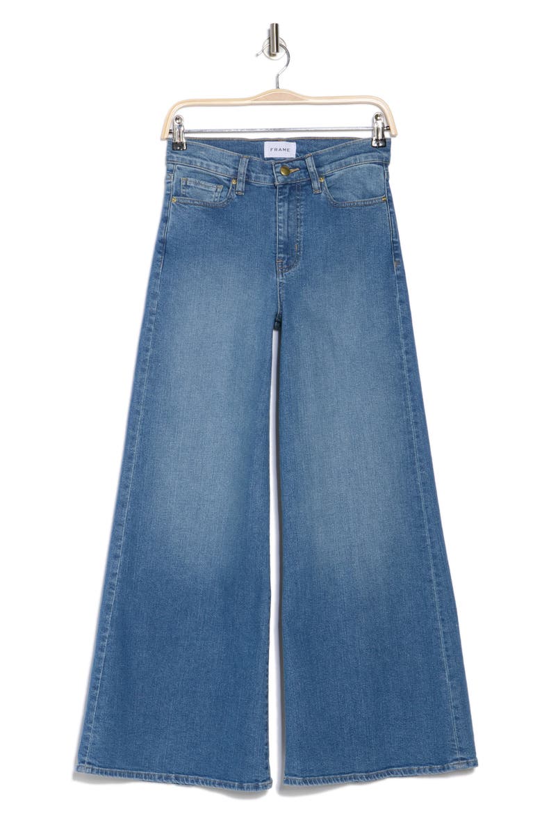 Le Crop Palazzo Jeans, Alternate, color, GENEVA