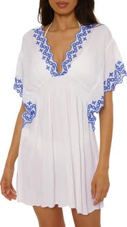 Becca Barbados Eyelet Cover-Up Tunic