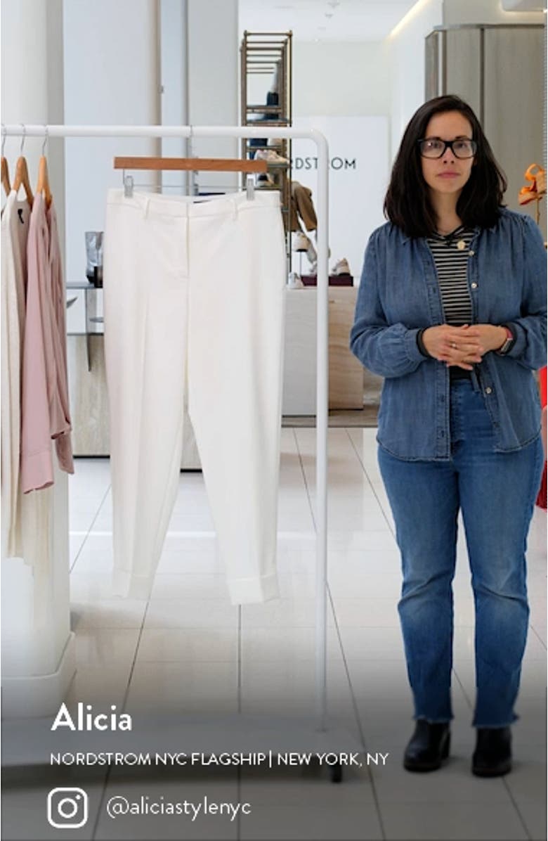 Large Cuff Tailored Pants, sales video thumbnail