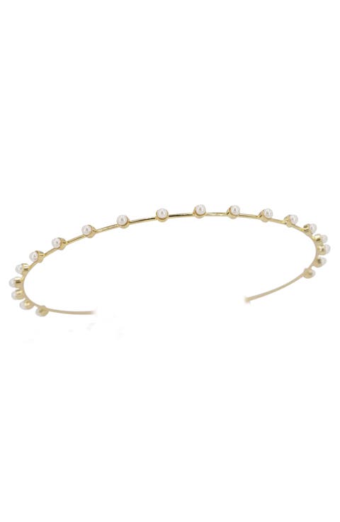 Jayla Imitation Pearl Headband