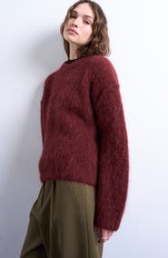 Topshop Alpaca Blend Boxy Sweater
