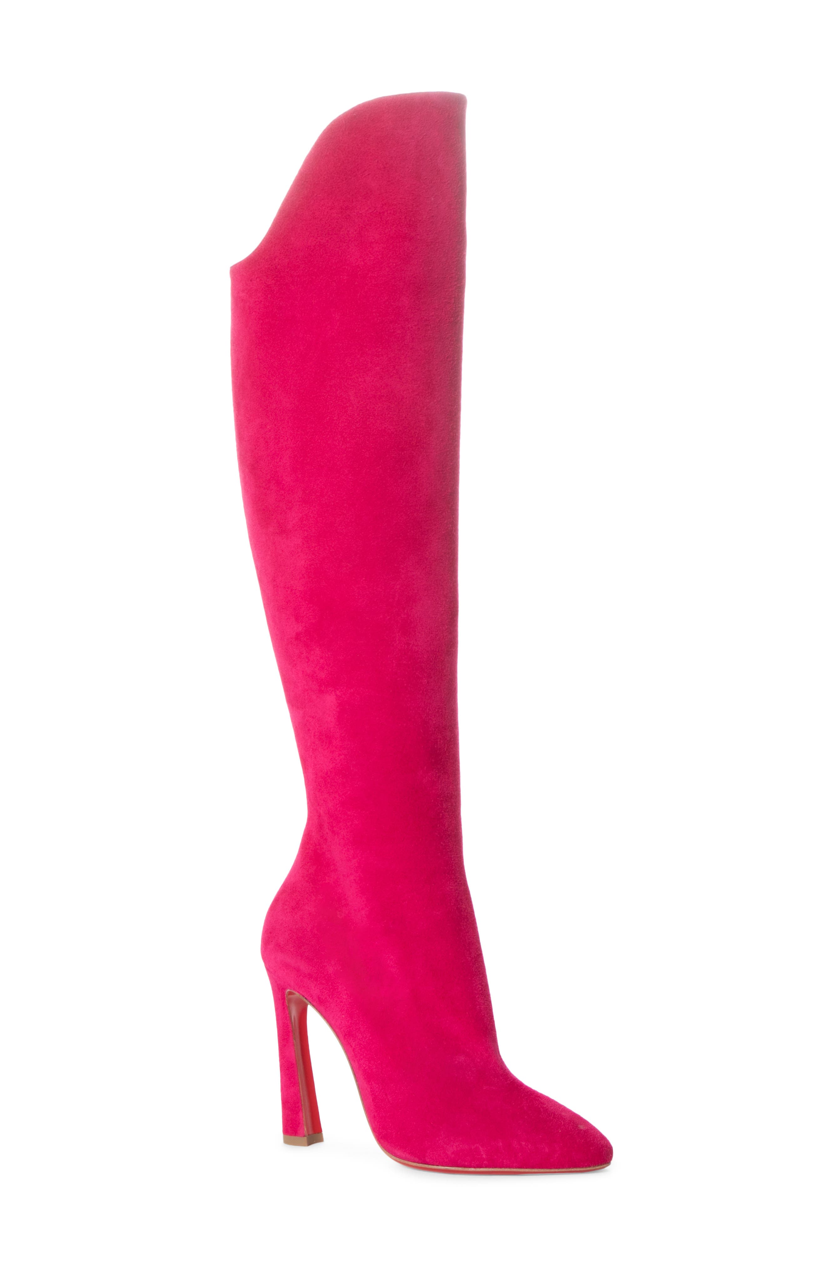 Christian Louboutin Eleonor Knee High Boot, Main, color, 