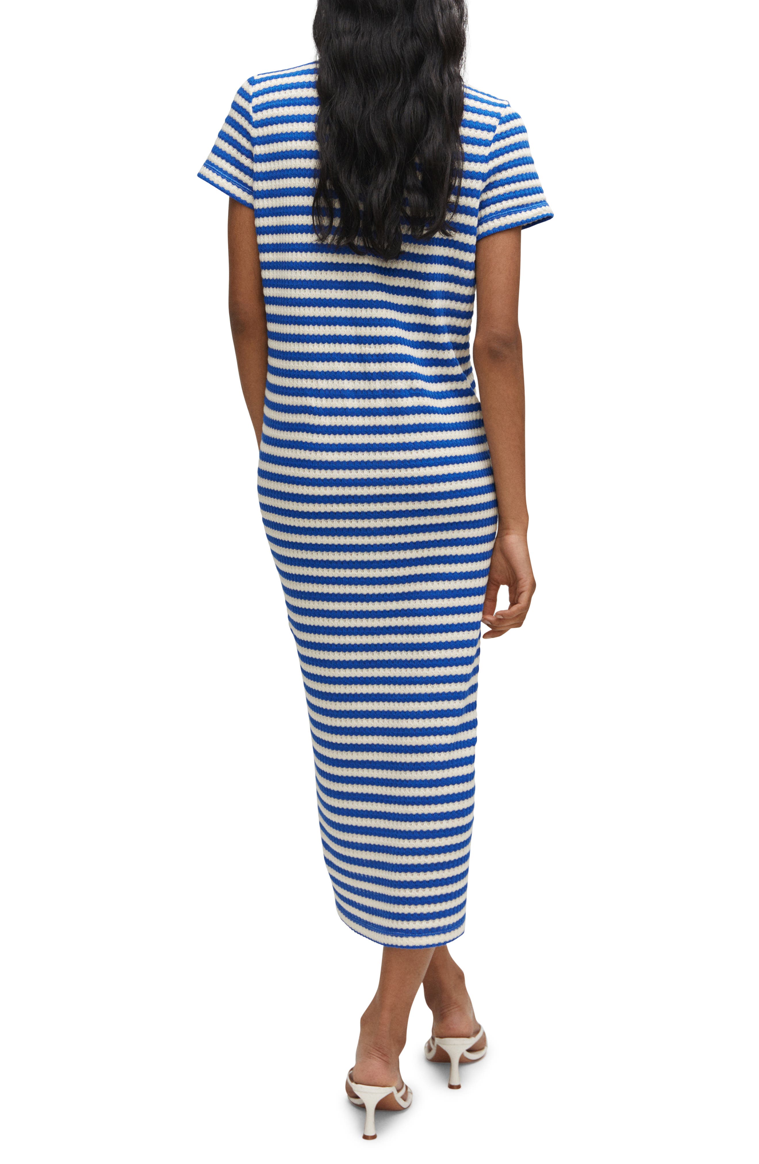 Stripe Jersey Sweater Dress - image 2