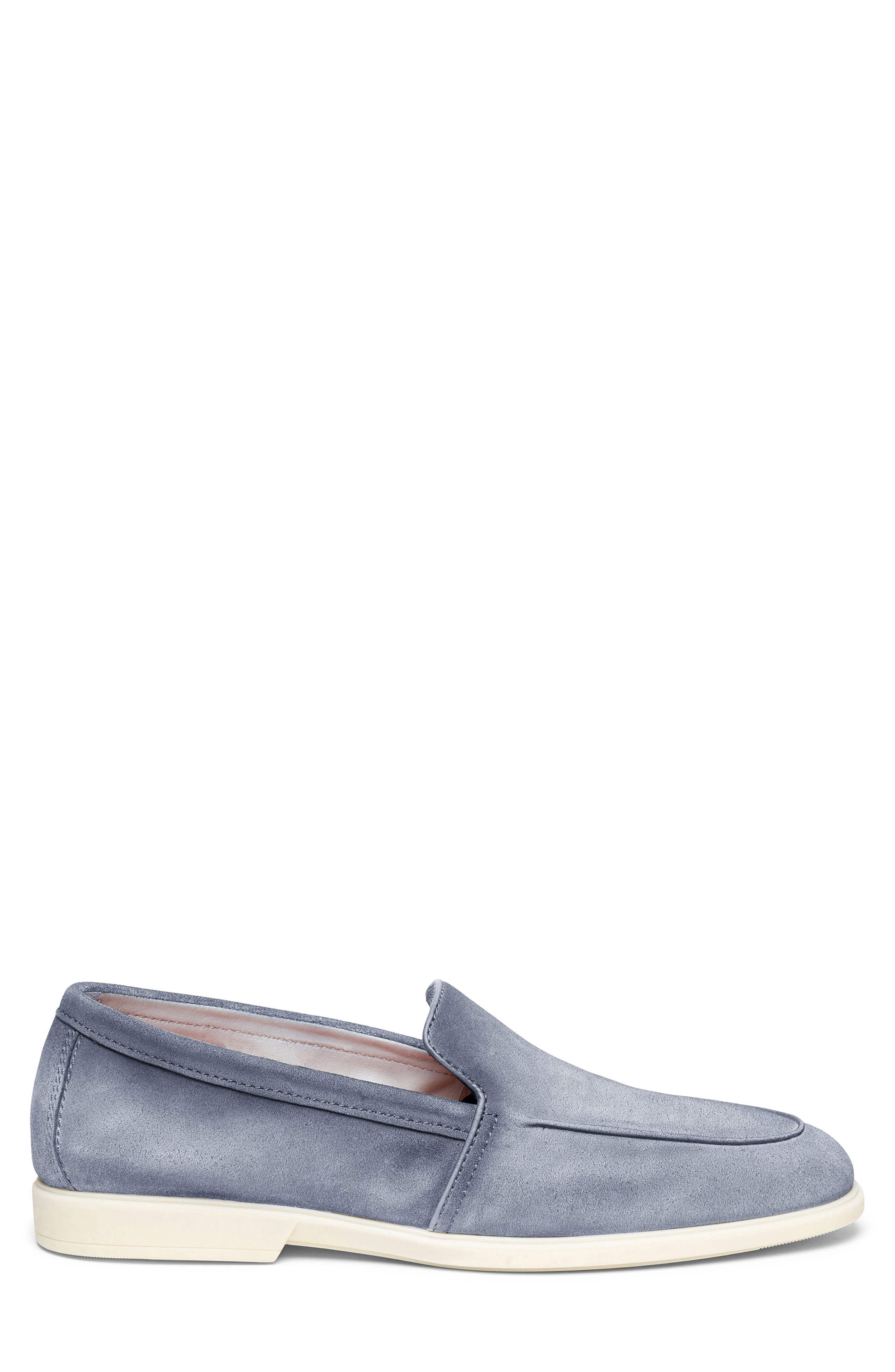 Santoni Malibu Loafer, Alternate, color, Grey