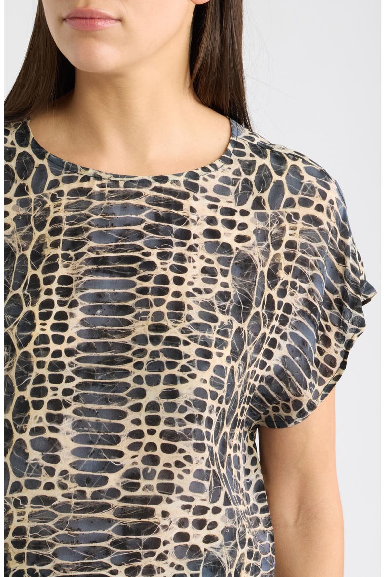 Dolman Sleeve Shell Top, Alternate, color, SLATE/ALABASTER
