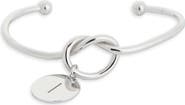 MESHMERISE Love Knot Initial Bracelet