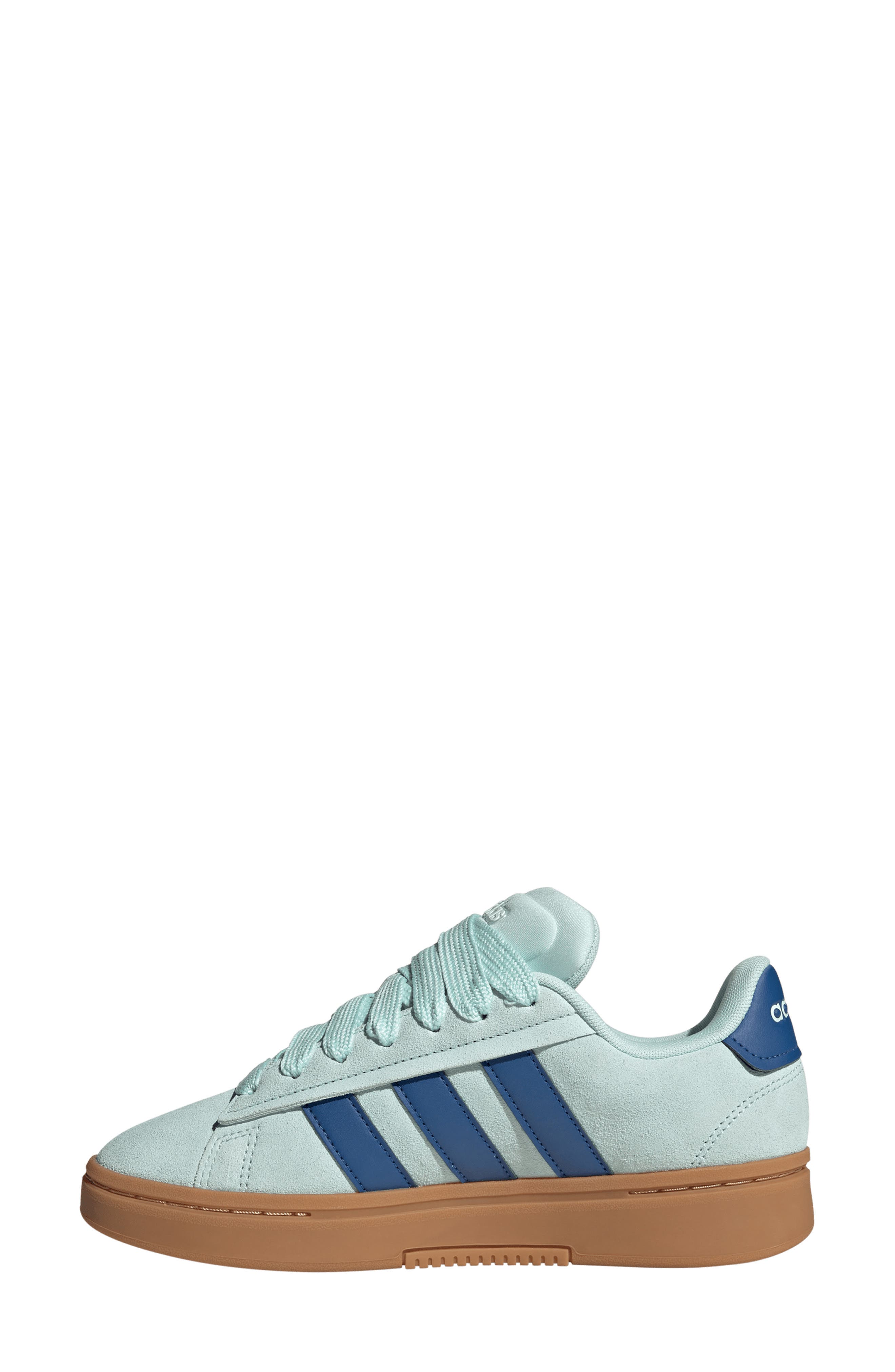 adidas Grand Court Alpha Sneaker, Alternate, color, Halo Mint/ Royal Blue/ Gum