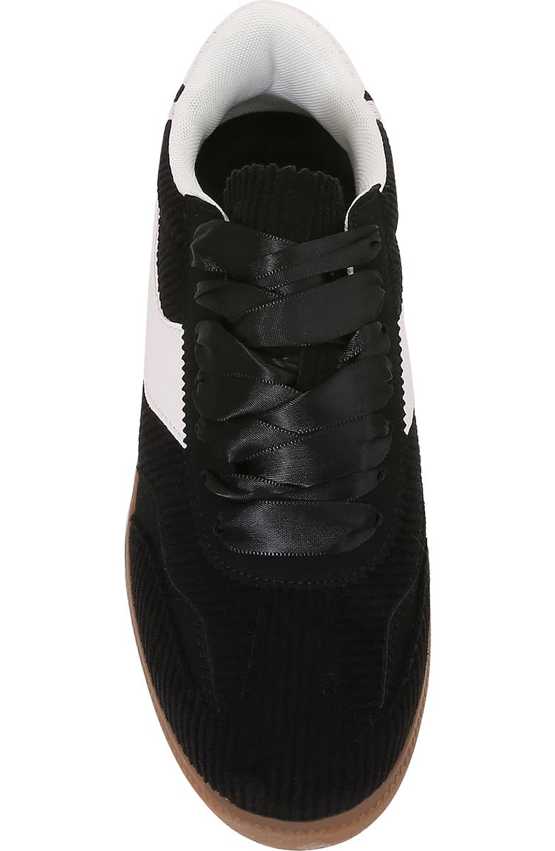 BERNESS Corduroy Lace Up Sneaker, Alternate, color, Black