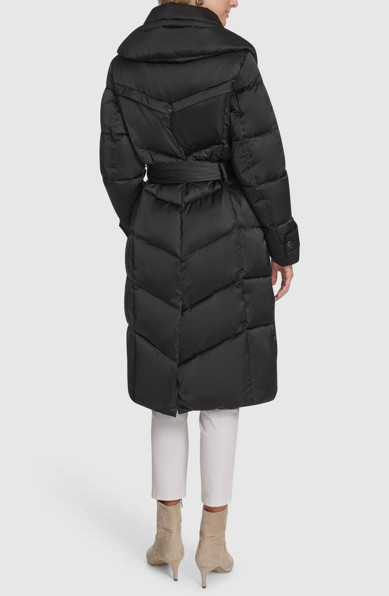 Andrew Marc Palmer Belter Puffer Coat, Alternate, color, Black