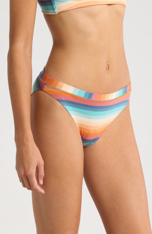Meundies Feelfree High Cut Bikini In Multi