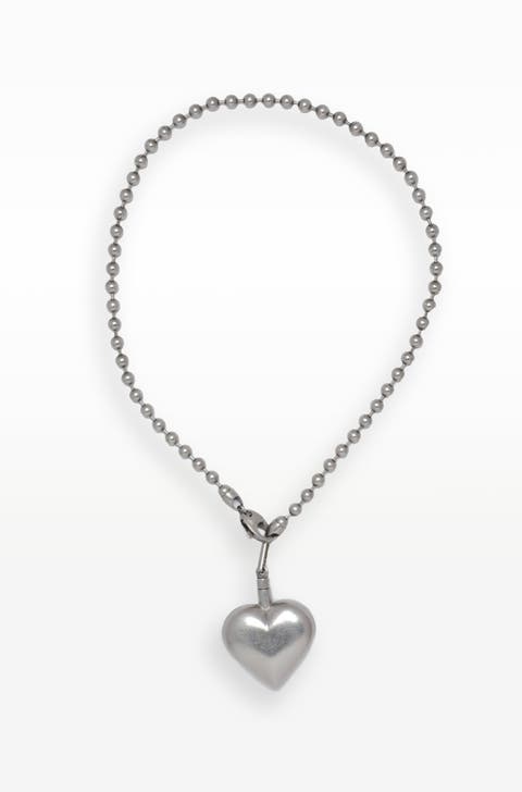 Puffed Heart Necklace