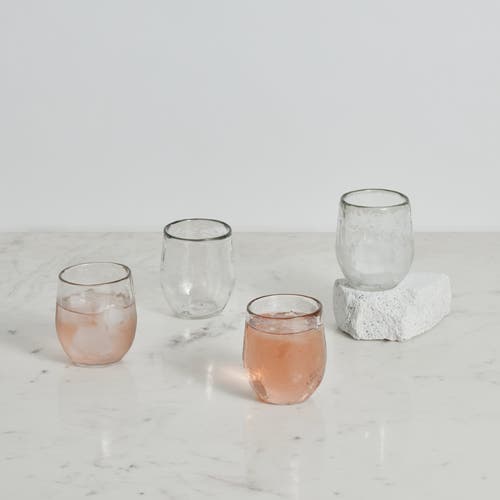 The Collective Home Pebbled Spirits Glasses